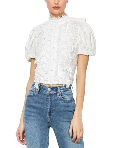 ALICE AND OLIVIA GERALDINE SHIRT