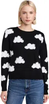 Alice And Olivia Gleeson Sweater In Black