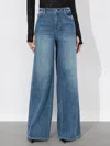 Alice And Olivia Harper Jean In Liana Vintage Blue
