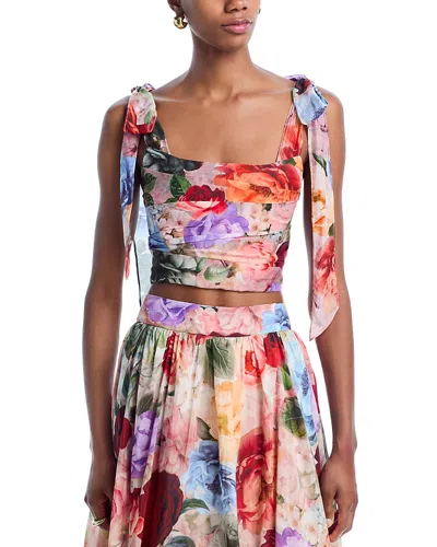 ALICE AND OLIVIA ALICE AND OLIVIA HAVEN CROPPED TOP