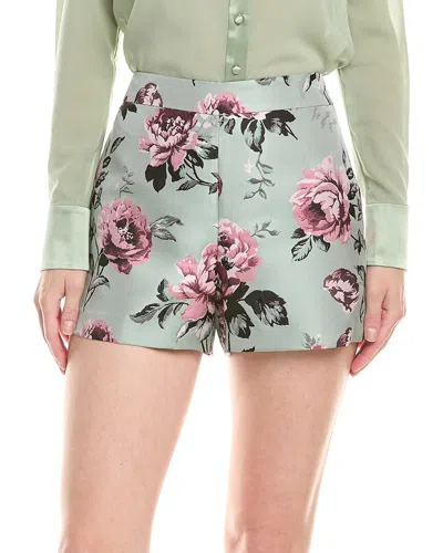 ALICE AND OLIVIA HERA HIGH-RISE BACK ZIP SHORT