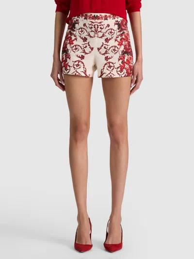Alice And Olivia Hera Linen Short