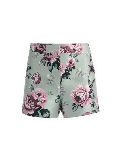Alice And Olivia Hera Zip Short In Multi