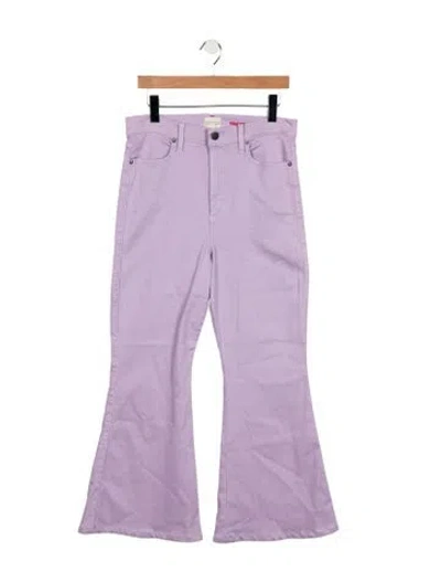 Pre-owned Alice And Olivia High-rise Flared Jeans W/ Tags In Pink