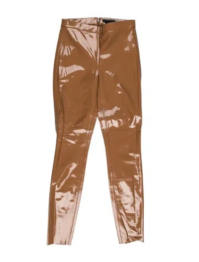 Pre-owned Alice And Olivia High-rise Skinny Leg Jeans In Neutral