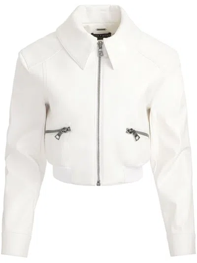 Alice And Olivia Hyde Jacke In Weiss