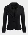 Alice And Olivia Iana Sculpted Blazer In Iana Sculpted Blazer