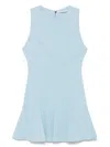 Alice And Olivia Isa Mini Dress In Blue