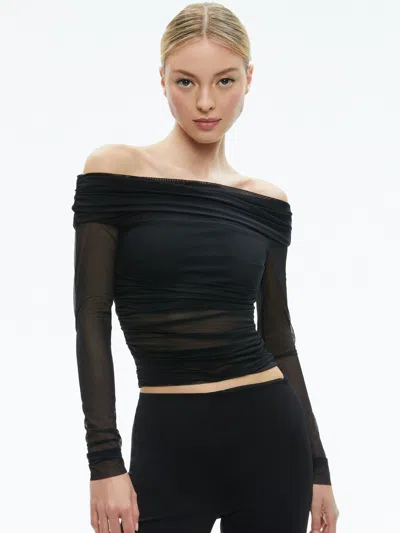 ALICE AND OLIVIA ISADOLA TOP