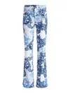 Alice And Olivia Alice And Oliva Teeny Printed Bootcut Pants