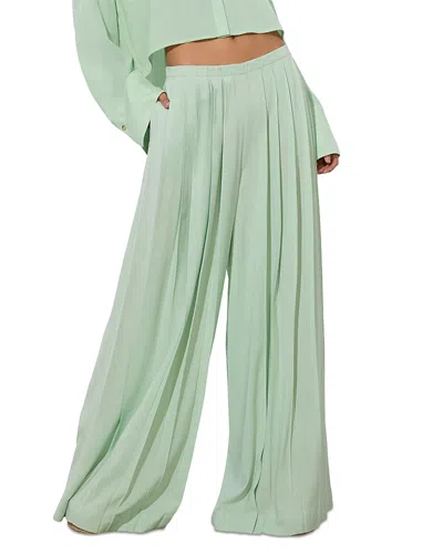 ALICE AND OLIVIA ALICE AND OLIVIA JENNA PLEATED WIDE LEG PANTS