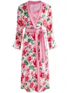 Alice And Olivia Joon Reversable Robe In High Tea Floral