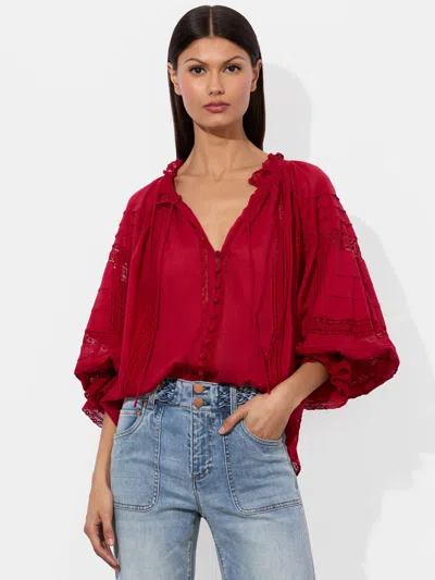 Alice And Olivia Josephine Blouse