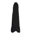 Alice And Olivia Jovie Maxi Dress In Black