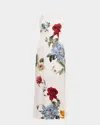 Alice And Olivia Alice + Olivia Julietta Floral Satin Slipdress In White