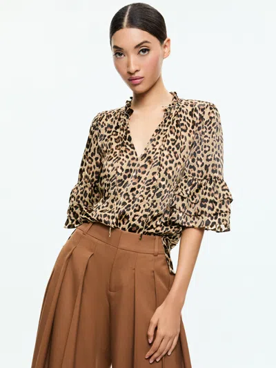 Leopard Tiered Tunic Top Leopard Tiered Tunic Top