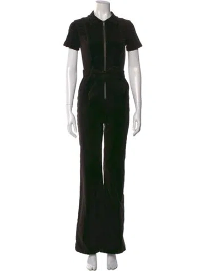 Pre-owned Alice And Olivia Jumpsuit In Black