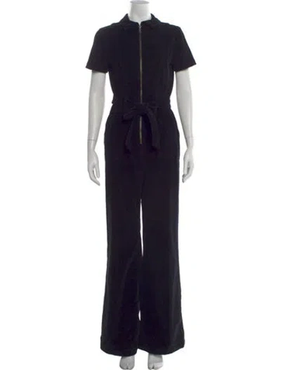 Pre-owned Alice And Olivia Jumpsuit In Black