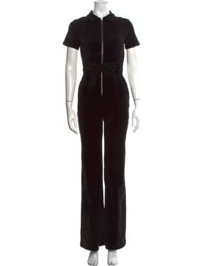 Pre-owned Alice And Olivia Jumpsuit In Black