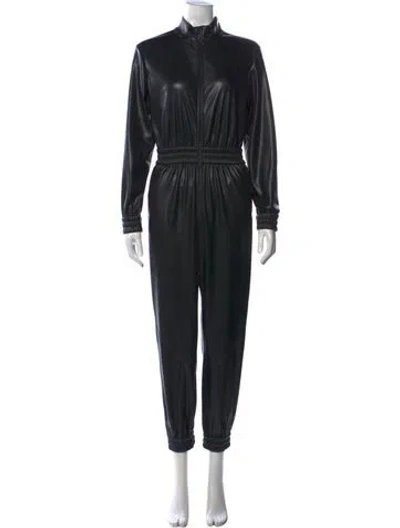 Pre-owned Alice And Olivia Jumpsuit In Black