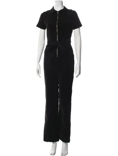 Pre-owned Alice And Olivia Jumpsuit In Black