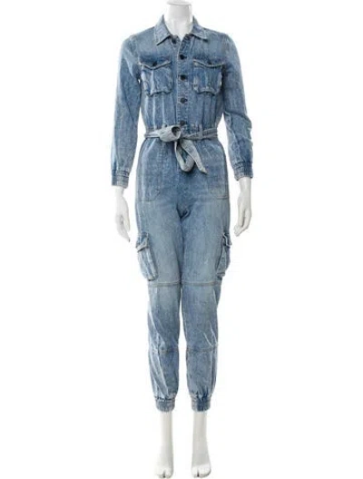 Pre-owned Alice And Olivia Jumpsuit In Blue