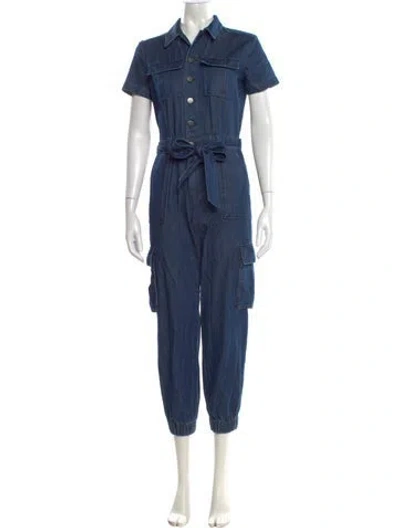 Pre-owned Alice And Olivia Jumpsuit In Blue