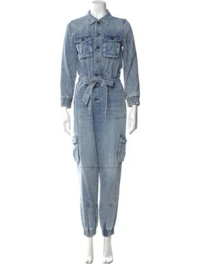 Pre-owned Alice And Olivia Jumpsuit In Blue