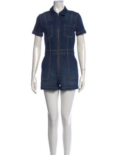 Pre-owned Alice And Olivia Jumpsuit In Blue
