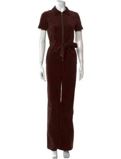 Pre-owned Alice And Olivia Jumpsuit In Brown