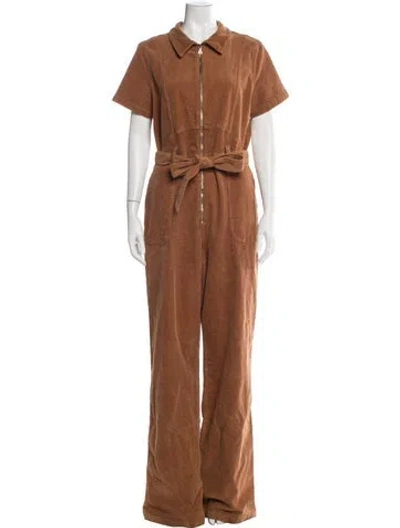 Pre-owned Alice And Olivia Jumpsuit In Brown