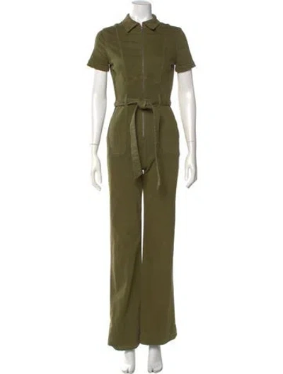 Pre-owned Alice And Olivia Jumpsuit In Green
