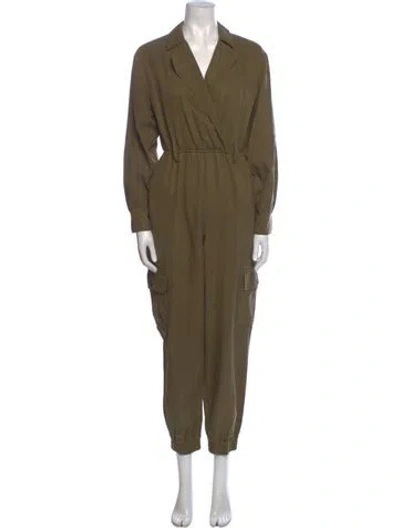 Pre-owned Alice And Olivia Jumpsuit In Green