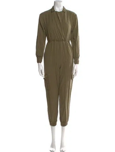 Pre-owned Alice And Olivia Jumpsuit In Green