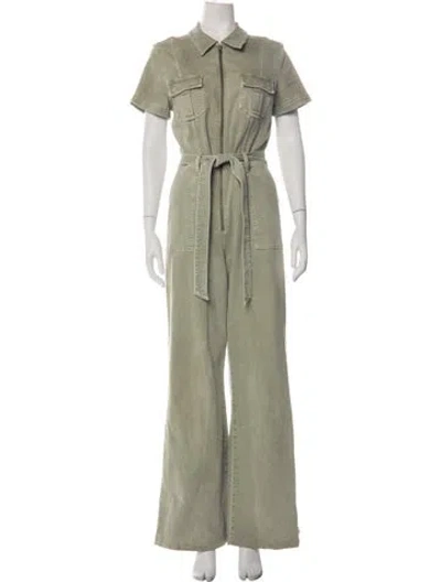 Pre-owned Alice And Olivia Jumpsuit In Green