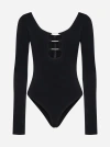 ALICE AND OLIVIA KALENA CUT-OUTS BODYSUIT
