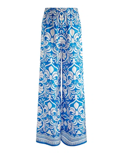 ALICE AND OLIVIA ALICE AND OLIVIA KEEGAN PULL ON WIDE LEG PANTS