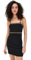 Alice And Olivia Alice + Olivia Kelly Dress In Black