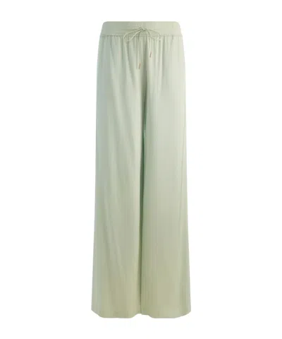 Alice And Olivia Kenley Palazzo Pant In Green