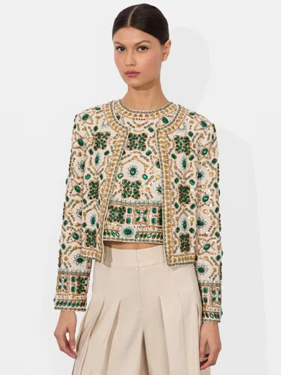 Alice And Olivia Kidman Embellished Jacket