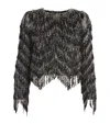 ALICE AND OLIVIA ALICE + OLIVIA KIDMAN FRINGE JACKET