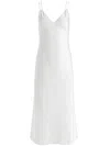 Alice And Olivia Kiro Slip Dress In White