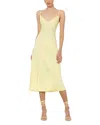 Alice And Olivia Kiro Slip Dress In Butter
