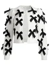 ALICE AND OLIVIA KITTY BOW CARDIGAN