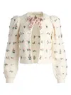 Alice And Olivia Kitty Bow Cardigan
