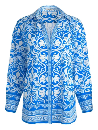 ALICE AND OLIVIA KIVA SHIRT