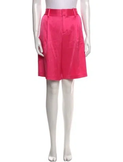 Pre-owned Alice And Olivia Knee-length Shorts In Pink