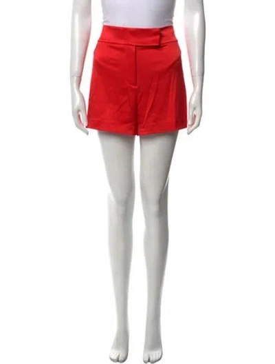 Pre-owned Alice And Olivia Knee-length Shorts In Red