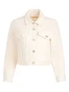 Alice And Olivia Chloe Cropped Jacket