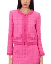 Alice And Olivia Landon Jacket In Wild Pink
